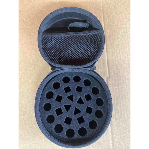 DND Dice case round with handle and removeable - Picture 3 of 7
